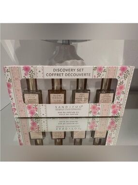 Sand + Fog Perfume Discovery Set Hot Date, Slow Dance, Love Letters, NWT
